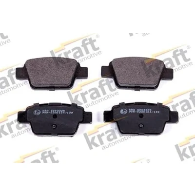 Afbeelding van KRAFT 6003325 Remblokkenset Achteras ALFA ROMEO: MiTo, FIAT: BRAVO 2, Stilo Hatchback, Multi Wagon, LANCIA: DELTA 3