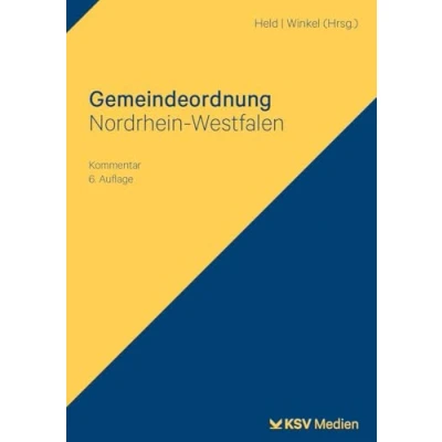 Afbeelding van Gemeindeordnung Nordrhein Westfalen