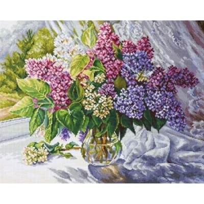 Afbeelding van Luca S Lilac Bouquet borduren (pakket) B7015