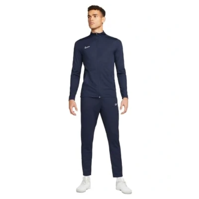 Afbeelding van Nike Performance Academy Track SUIT Branded Trainingspak, Heren, Maat: Large, Obsidian/white