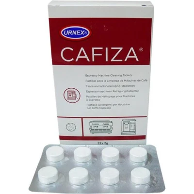 Afbeelding van Urnex Cafiza Espresso en koffiemachine Reinigingstabletten 2g (coffee machine cleaning tablets) 32 stuks