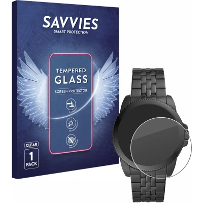 Afbeelding van Savvies Glas Screenprotector voor Fossil Gen 5E Gehard Beschermglas 9H