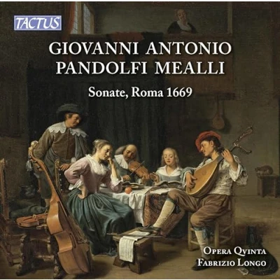 Afbeelding van Opera Qvinta &amp; Fabrizio Longo Sonate, Roma 1669 (CD)
