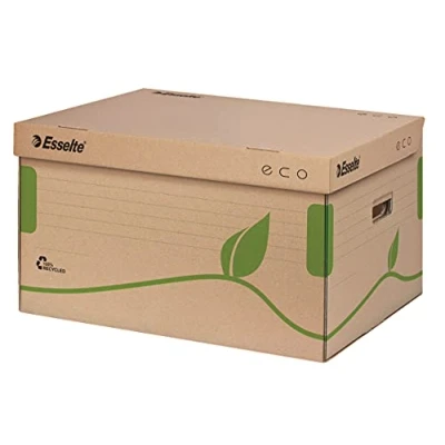 Afbeelding van Esselte archief scharnierende dekseldoos SPEEDBOX, DIN A4, wit/rood,