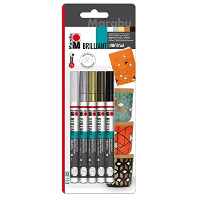 Afbeelding van Marabu Deluxe Markeerstift 5 stuk(s)