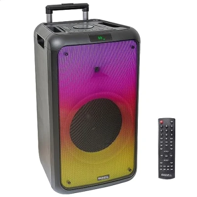 Afbeelding van Ibiza Street wave max Bluetooth luidspreker met licht effect