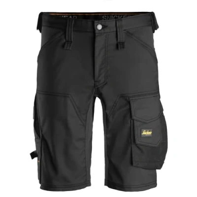 Image de SNICKERS 6143 Short stretch AllroundWork (noir) 61430404054