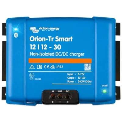 Afbeelding van Orion tr smart 12/12 30a non isolated dc acculader boot