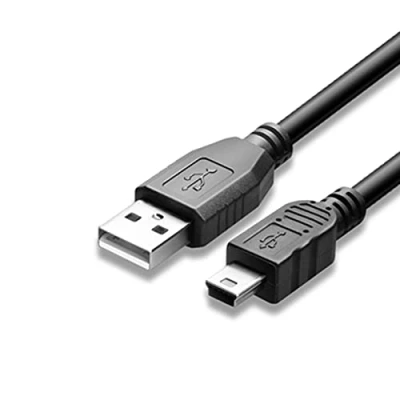 Afbeelding van Adhiper UC E4 USB kabel voor Nikon D300 D3100 D3100S D3X D40 D40X D50 D60 D70 D100 D700 D300s, DSLR camera, snelle 2.0 (1 m/zwart)