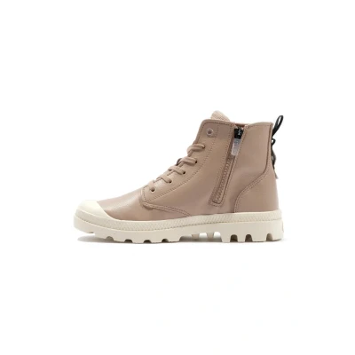 Afbeelding van Palladium Pampa Sneakers hoog, Maat: 47, Tan Kunststof