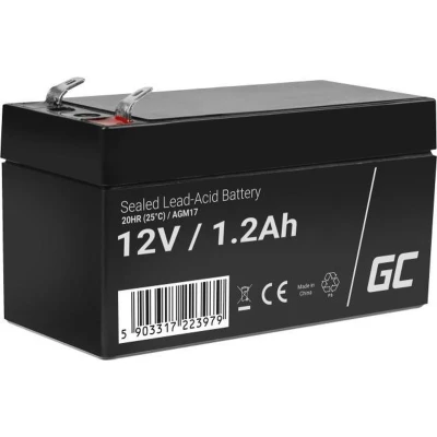 Afbeelding van Green Cell 12V 1.2Ah (4.6mm) 1200mAh VRLA AGM accu