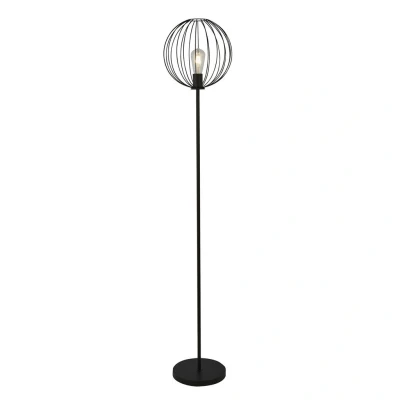 Afbeelding van Searchlight Rondo Vloerlamp Ø 30 X 161 Cm Zwart