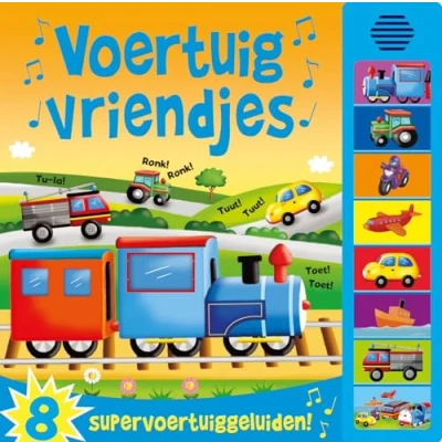 Afbeelding van Voertuigvriendjes Geluidenboek