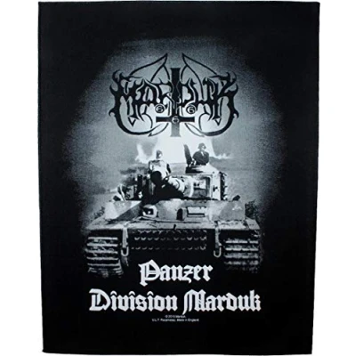 Afbeelding van Marduk Grote rugpatch Panzer Division Zwart