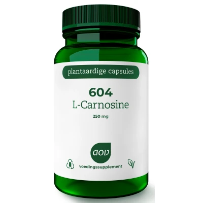 Afbeelding van AOV 604 L Carnosine 250mg Vegacaps