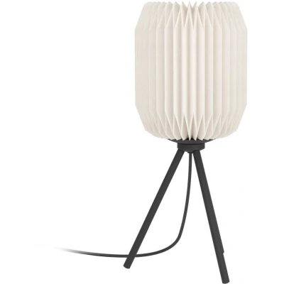 Afbeelding van EGLO Belgrave Tafellamp E27 44 cm Zwart/Wit Papier