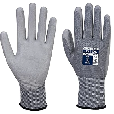Afbeelding van Portwest Eco Cut Gloves, Kleur: Grijs, Maat: L, A635G7RL
