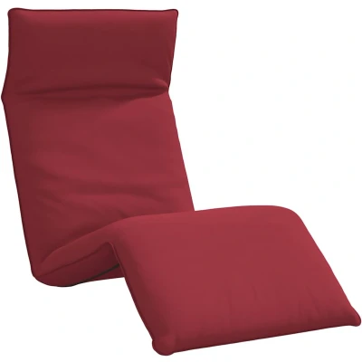 Afbeelding van vidaXL Ligstoel inklapbaar 175x54x8,5 cm oxford stof wijnrood