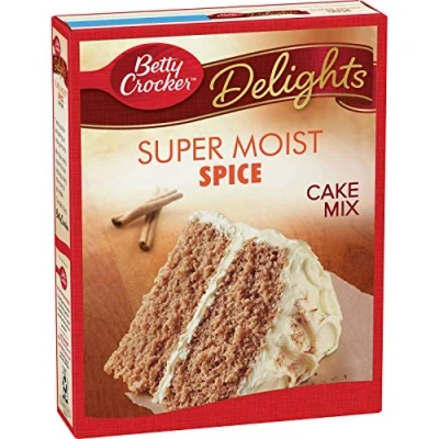 Afbeelding van Betty Crocker Super natte kruidenmix voor taarten, 432 g blik