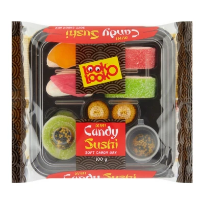 Afbeelding van Look O Mini Candy Sushi 7 x 100 gram