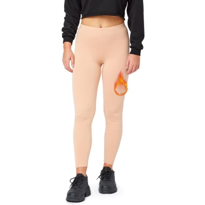 Afbeelding van Bellivalini Dames Thermische Legging Sport Vrijetijdsbroek Lang Sporbroek BLV BLV50 320 LE Licht Perzik S