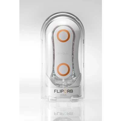 Afbeelding van Tenga Flip Orb Masturbator Orange Crash GRATIS TOY bij iedere bestelling v.a. 40,