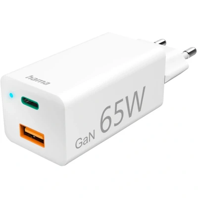 Afbeelding van Hama Lader Quick Charge Wit (125130)