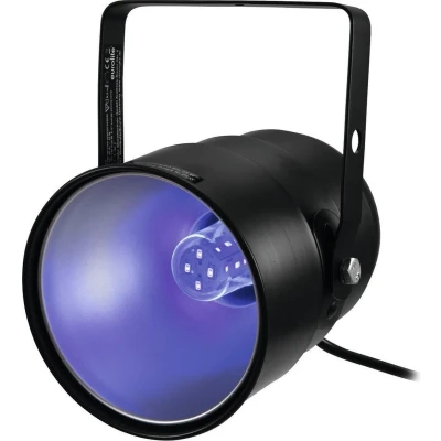 Afbeelding van Eurolite Blacklight disco spot 5W LED Glow in the dark UV