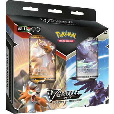 Afbeelding van Pokemon: V Battle Deck Bundle Lycanroc vs. Corviknight