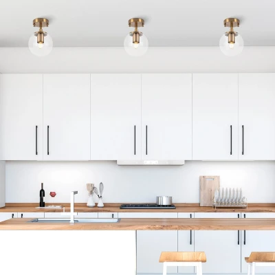 Afbeelding van KOBO Living Plafondlamp Atmaca Gold