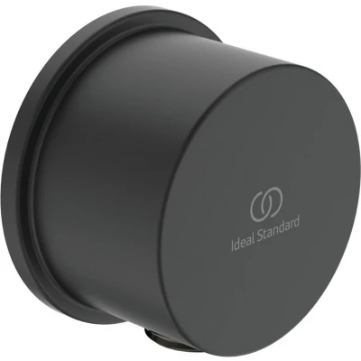 Afbeelding van Ideal Standard Idealrain wandaansluitbocht van metaal, rond design Mat