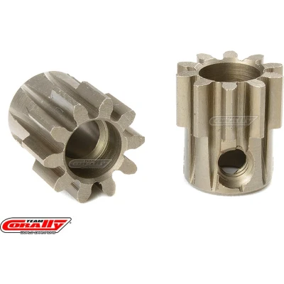 Afbeelding van Team Corally M1.0 Motortandwiel Kort Gehard staal 10 Tanden Motoras dia. 5mm