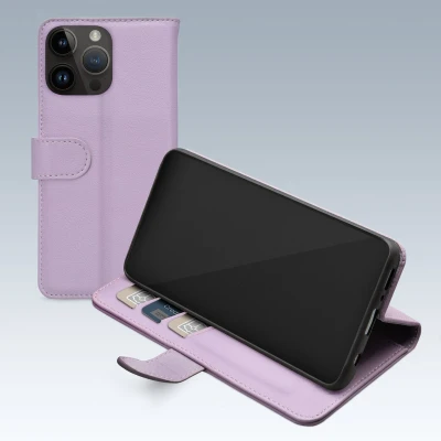 Afbeelding van Mobilize Premium Gelly Wallet Book Case Apple iPhone 14 Pro Max Purple