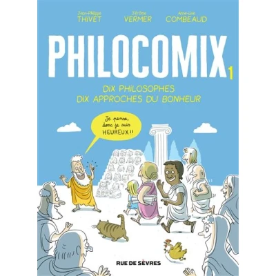 Image de Edition augmentée Philocomix T1 Dix philosophes, approches du bonheur