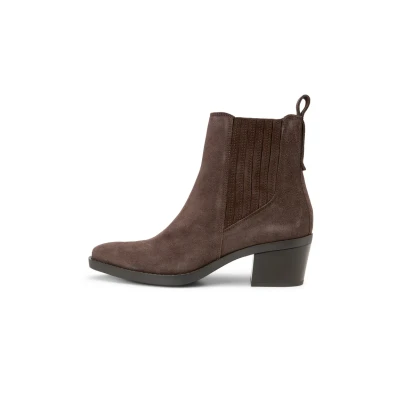 Afbeelding van Marc O&#039;Polo LUNA Cowboy/Bikerlaarsjes, Dames, Maat: 36, Dark brown Schoenen