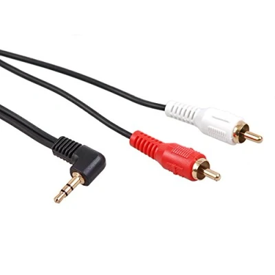 Afbeelding van Hoogwaardige Maclean jack Cable 3,5 mm MIDV 825 2RCA 3 kabel