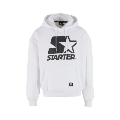 Afbeelding van Starter LOGO Hoodie, Heren, Maat: Medium, White