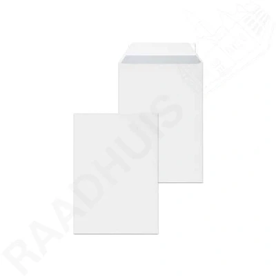 Afbeelding van Raadhuis akte envelop 162x229mm C5 wit met plakstrip 25 stuks RD 303560