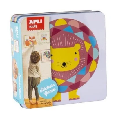Image de Jeux de gommettes lion Apli