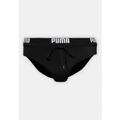 Afbeelding van Puma LOGO SWIM Brief Zwemslips, Heren, Maat: Small, Black