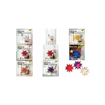 Image de folia Feuilles de papier pliable étoile Bascetta, rouge