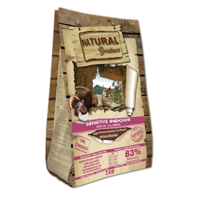 Afbeelding van Natural Greatness Sensitive Indoor 2 KG