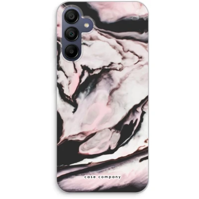 Afbeelding van Case Company® hoesje geschikt voor Samsung Galaxy A25 Roze stroom Soft Cover Telefoonhoesje Bescherming aan alle Kanten en Schermrand