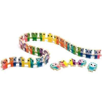 Afbeelding van Djeco houten domino UP
