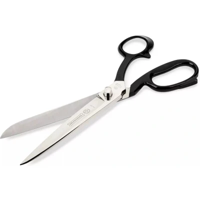 Afbeelding van Mundial Kleermakersschaar 490 10NP Professional 25,4 cm Zwart Ergonomisch Handvat Nikkel Gecoat