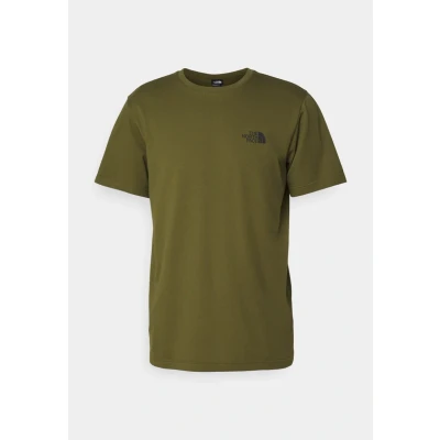 Afbeelding van The North Face Simple DOME TEE Tshirt basic, Heren, Maat: Medium, Forest olive