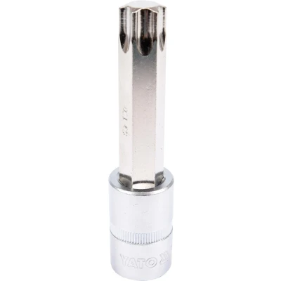 Afbeelding van YATO YT 04329 Steeksleutelelement Torx DIN3120 T70 gereedschapsstaal, Chroom vanadium staal