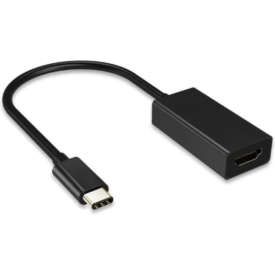Afbeelding van USB C naar DisplayPort adapter, zwart