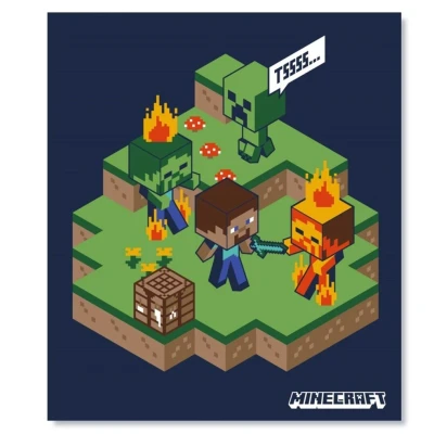 Afbeelding van Minecraft Fleecedeken TSSSS... 5407010072495