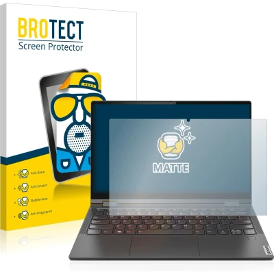 Afbeelding van BROTECT Screenprotector voor Lenovo Yoga C640 Folie Beschermfolie matte